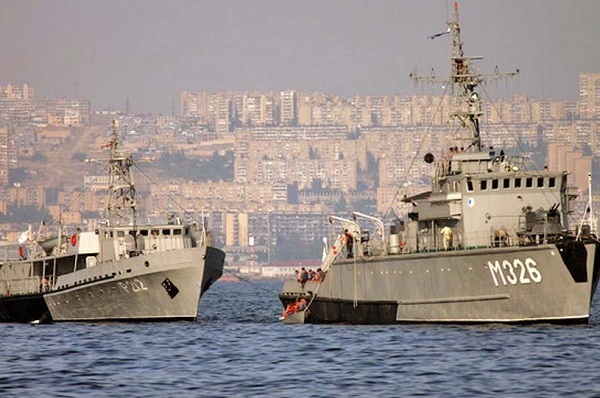 ВМС Азербайджана начали командно-штабные учения - ФОТО